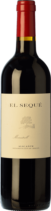 24,95 € | Red wine El Sequé Crianza D.O. Alicante Valencian Community Spain Monastrell Bottle 75 cl