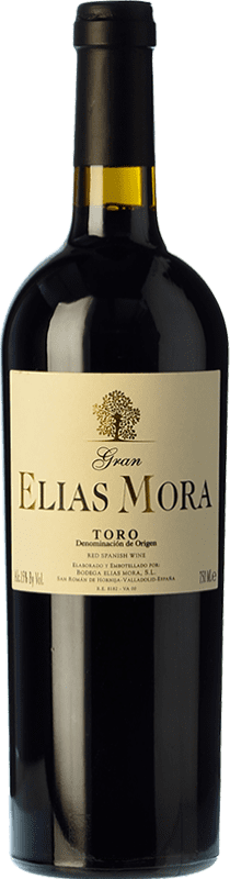 34,95 € | 红酒 Elías Mora Gran Elías Mora 岁 D.O. Toro 卡斯蒂利亚莱昂 西班牙 Tinta de Toro 75 cl