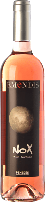 6,95 € | Rosé wine Emendis Nox Rosat D.O. Penedès Catalonia Spain Syrah, Pinot Black Bottle 75 cl