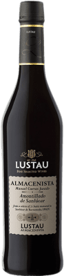 Free Shipping | Fortified wine Lustau Almacenista Manuel Cuevas Jurado Amontillado D.O. Manzanilla-Sanlúcar de Barrameda Andalusia Spain Palomino Fino Medium Bottle 50 cl