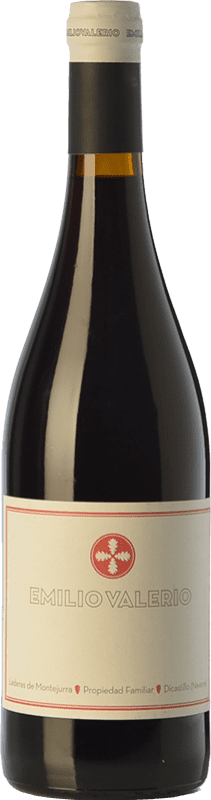 11,95 € | Red wine Emilio Valerio Joven D.O. Navarra Navarre Spain Tempranillo, Merlot, Grenache, Cabernet Sauvignon, Graciano Bottle 75 cl
