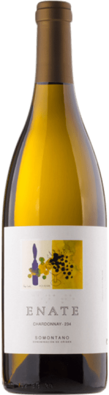 Бесплатная доставка | Белое вино Enate 234 D.O. Somontano Арагон Испания Chardonnay 75 cl