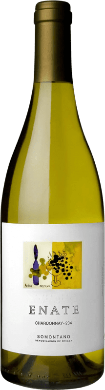 12,95 € Envío gratis | Vino Blanco Enate 234 D.O. Somontano