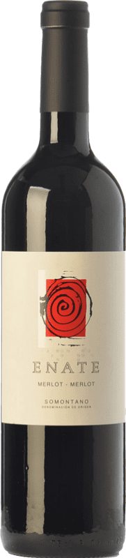 22,95 € | Red wine Enate Crianza D.O. Somontano Aragon Spain Merlot Bottle 75 cl