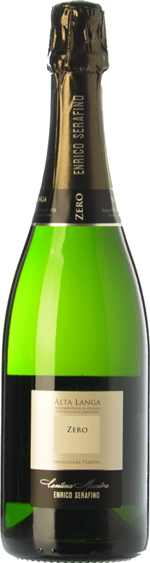 29,95 € | Белое игристое Enrico Serafino Zero D.O.C. Alta Langa Пьемонте Италия Pinot Black, Chardonnay 75 cl