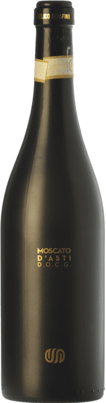 12,95 € Free Shipping | Sweet wine Enrico Serafino Black Edition D.O.C.G. Moscato d'Asti Piemonte Italy Muscat White Bottle 75 cl