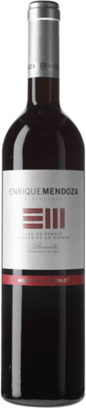 Kostenloser Versand | Rotwein Enrique Mendoza Merlot-Monastrell Alterung D.O. Alicante Valencianische Gemeinschaft Spanien Merlot, Monastrell 75 cl