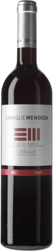 17,95 € Envío gratis | Vino tinto Enrique Mendoza Merlot-Monastrell Crianza D.O. Alicante