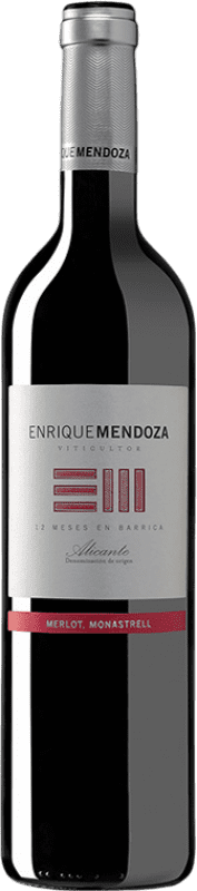 11,95 € | 红葡萄酒 Enrique Mendoza Merlot Monastrell D.O. Alicante 巴伦西亚社区 西班牙 Merlot — 梅洛, Monastrell — 莫纳斯特雷尔 75 cl