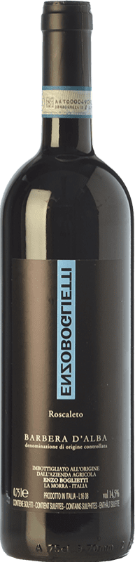 24,95 € | Red wine Enzo Boglietti Roscaleto D.O.C. Barbera d'Alba Piemonte Italy Barbera Bottle 75 cl
