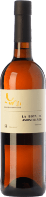 Envio grátis | Vinho Generoso Fortificado Equipo Navazos La Bota Nº 61 Bota NO Amontillado D.O. Jerez-Xérès-Sherry Andaluzia Espanha Palomino Fino Garrafa Medium 50 cl