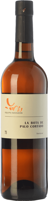 Бесплатная доставка | Крепленое вино Equipo Navazos La Bota Nº 75 Palo Cortado D.O. Manzanilla-Sanlúcar de Barrameda Андалусия Испания Palomino Fino 75 cl