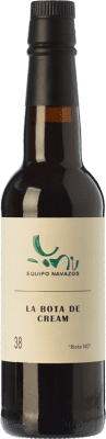 89,95 € | Vin Fortifié Equipo Navazos La Bota Nº 38 Bota NO Cream — Crème Viejo — Vieux D.O. Manzanilla-Sanlúcar de Barrameda Andalousie Espagne Palomino Fino, Pedro Ximénez Demi-Bouteille 37 cl