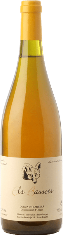 22,95 € Free Shipping | White wine Escoda Sanahuja Els Bassots Crianza D.O. Conca de Barberà Catalonia Spain Chenin White Bottle 75 cl