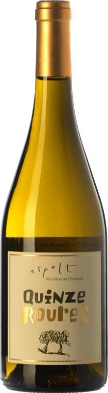 12,95 € | White wine Espelt Quinze Roures Crianza D.O. Empordà Catalonia Spain Grenache White, Grenache Grey Bottle 75 cl