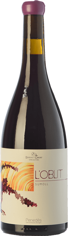 27,95 € Free Shipping | Red wine Esteve i Gibert L'Oblit Joven D.O. Penedès Catalonia Spain Sumoll Bottle 75 cl