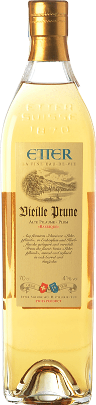 Envio grátis | Aguardente Orujo Etter Söehne Vieille Prune Suíça 70 cl