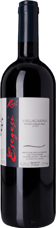25,95 € Free Shipping | Red wine Rosi Esegesi I.G.T. Vallagarina Trentino Italy Merlot, Cabernet Sauvignon Bottle 75 cl
