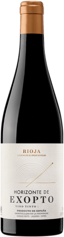 15,95 € Free Shipping | Red wine Exopto Horizonte Crianza D.O.Ca. Rioja The Rioja Spain Tempranillo, Grenache, Mazuelo Bottle 75 cl