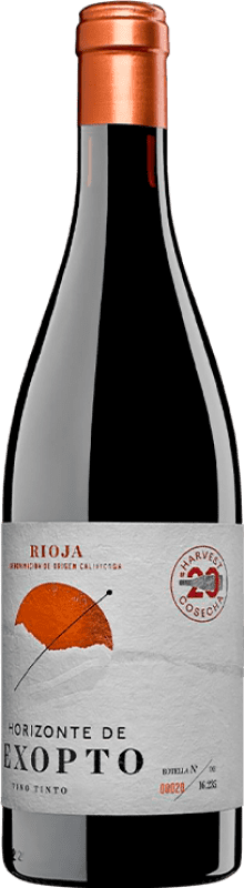 Kostenloser Versand | Rotwein Exopto Horizonte Alterung D.O.Ca. Rioja La Rioja Spanien Tempranillo, Grenache, Mazuelo 75 cl