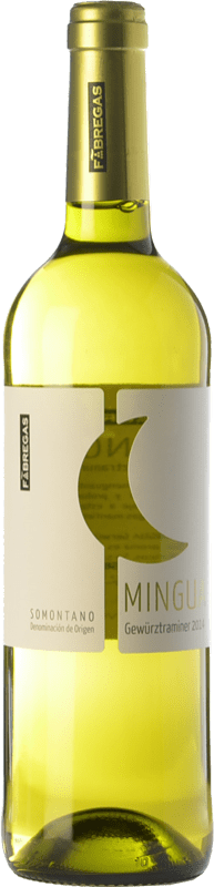 8,95 € | White wine Fábregas Mingua D.O. Somontano Aragon Spain Gewürztraminer Bottle 75 cl