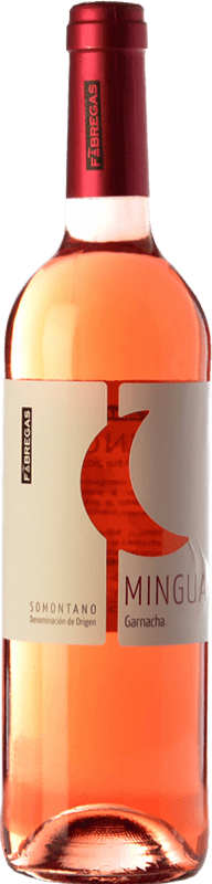 7,95 € | Vinho rosé Fábregas Mingua Jovem D.O. Somontano Aragão Espanha Syrah, Grenache 75 cl