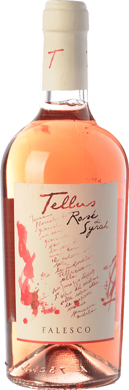 8,95 € Free Shipping | Rosé wine Falesco Tellus Rosé di Syrah I.G.T. Lazio Lazio Italy Syrah Bottle 75 cl
