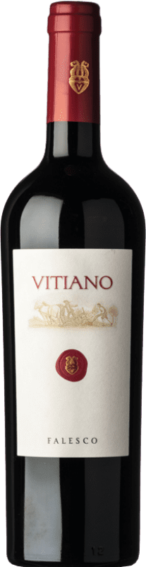 13,95 € Free Shipping | Red wine Falesco Vitiano Rosso I.G.T. Umbria Umbria Italy Merlot, Cabernet Sauvignon, Sangiovese Bottle 75 cl