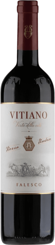 11,95 € | 红酒 Falesco Vitiano Rosso I.G.T. Umbria 翁布里亚 意大利 Merlot, Cabernet Sauvignon, Sangiovese 75 cl