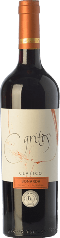 17,95 € | Red wine Otero Ramos Gritos Clásico Young I.G. Mendoza Mendoza Argentina Bonarda Bottle 75 cl