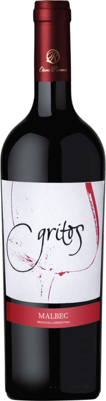 14,95 € | Красное вино Otero Ramos Gritos Clásico Молодой I.G. Mendoza Мендоса Аргентина Malbec 75 cl