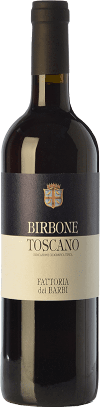 14,95 € | Red wine Fattoria dei Barbi Birbone I.G.T. Toscana Tuscany Italy Merlot, Sangiovese Bottle 75 cl
