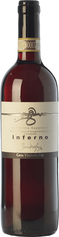14,95 € | Red wine Fay Inferno D.O.C.G. Valtellina Superiore Lombardia Italy Nebbiolo Bottle 75 cl