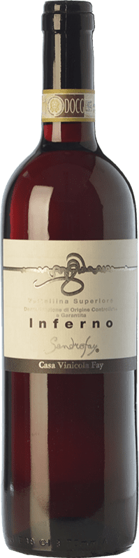 17,95 € Spedizione Gratuita | Vino rosso Fay Inferno D.O.C.G. Valtellina Superiore