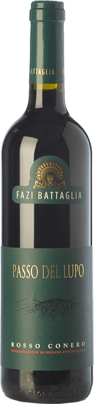 11,95 € | Red wine Fazi Battaglia Passo del Lupo D.O.C. Rosso Conero Marche Italy Sangiovese, Montepulciano 75 cl