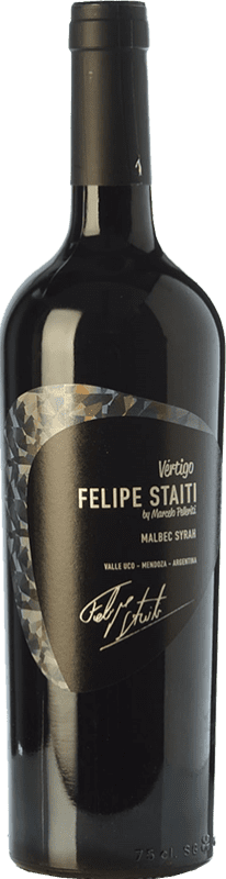 41,95 € 免费送货 | 红酒 Felipe Staiti Vertigo Blend 预订 I.G. Valle de Uco