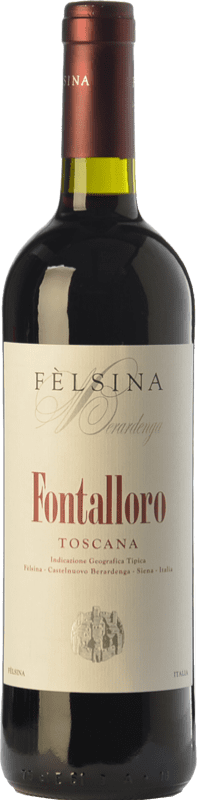62,95 € Free Shipping | Red wine Fèlsina Fontalloro I.G.T. Toscana Tuscany Italy Sangiovese Bottle 75 cl