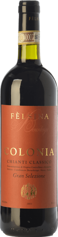 109,95 € Free Shipping | Red wine Fèlsina Gran Selezione Colonia D.O.C.G. Chianti Classico Tuscany Italy Sangiovese Bottle 75 cl