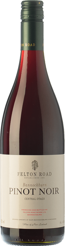 Free Shipping | Red wine Felton Road Bannockburn Aged I.G. Central Otago Central Otago New Zealand Pinot Black 75 cl