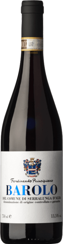 41,95 € | Red wine Ferdinando Principiano Serralunga D.O.C.G. Barolo Piemonte Italy Nebbiolo Bottle 75 cl