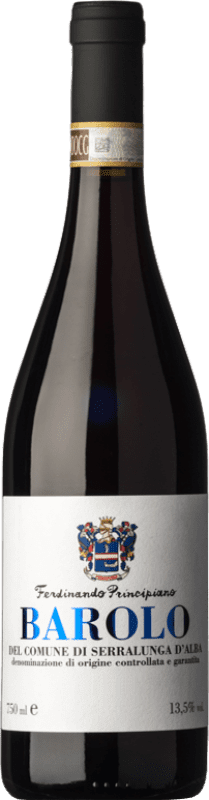 43,95 € Spedizione Gratuita | Vino rosso Ferdinando Principiano Serralunga D.O.C.G. Barolo