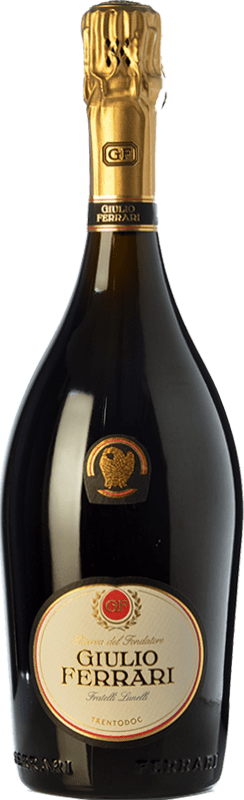 送料無料 | 白スパークリングワイン Ferrari Giulio エキストラブラット 予約 D.O.C. Trento トレンティーノ イタリア Chardonnay 75 cl