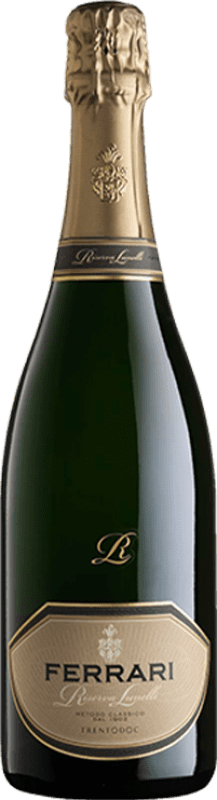 93,95 € Envio grátis | Espumante branco Ferrari Lunelli Extra Brut Reserva D.O.C. Trento