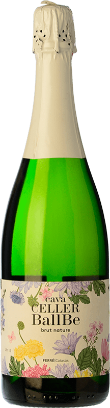 8,95 € | Белое игристое вино Ferré i Catasús Celler Ballbé Природа Брута Молодой D.O. Cava Каталония Испания Macabeo, Xarel·lo, Parellada 75 cl