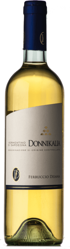 19,95 € Бесплатная доставка | Белое вино Ferruccio Deiana Donnikalia D.O.C. Vermentino di Sardegna