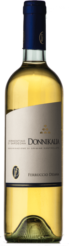 10,95 € | 白酒 Ferruccio Deiana Donnikalia D.O.C. Vermentino di Sardegna 撒丁岛 意大利 Vermentino 75 cl
