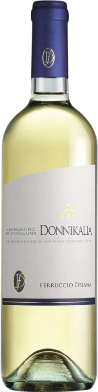 21,95 € Бесплатная доставка | Белое вино Ferruccio Deiana Donnikalia D.O.C. Vermentino di Sardegna