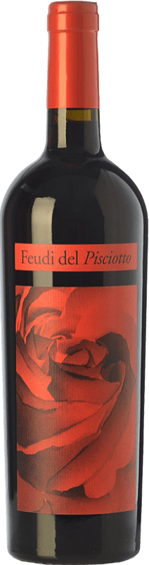 25,95 € Free Shipping | Red wine Feudi del Pisciotto I.G.T. Terre Siciliane Sicily Italy Merlot Bottle 75 cl