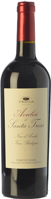 19,95 € | Red wine Feudo di Santa Tresa Avulisi I.G.T. Terre Siciliane Sicily Italy Nero d'Avola Organic 75 cl