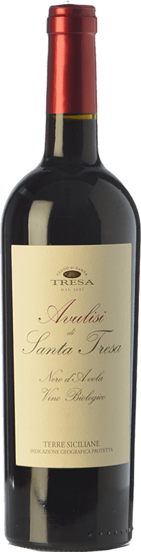 18,95 € Spedizione Gratuita | Vino rosso Feudo di Santa Tresa Avulisi I.G.T. Terre Siciliane